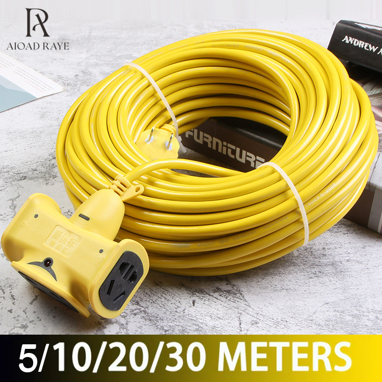 Heavy-Duty Charging Extension Wire Socket with Extra-Long Plug-in Strip ...