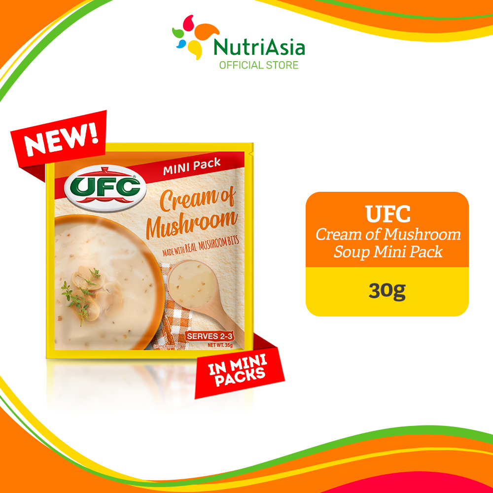 UFC Cream of Mushroom Soup Mini Pack 30g | Shopee Malaysia
