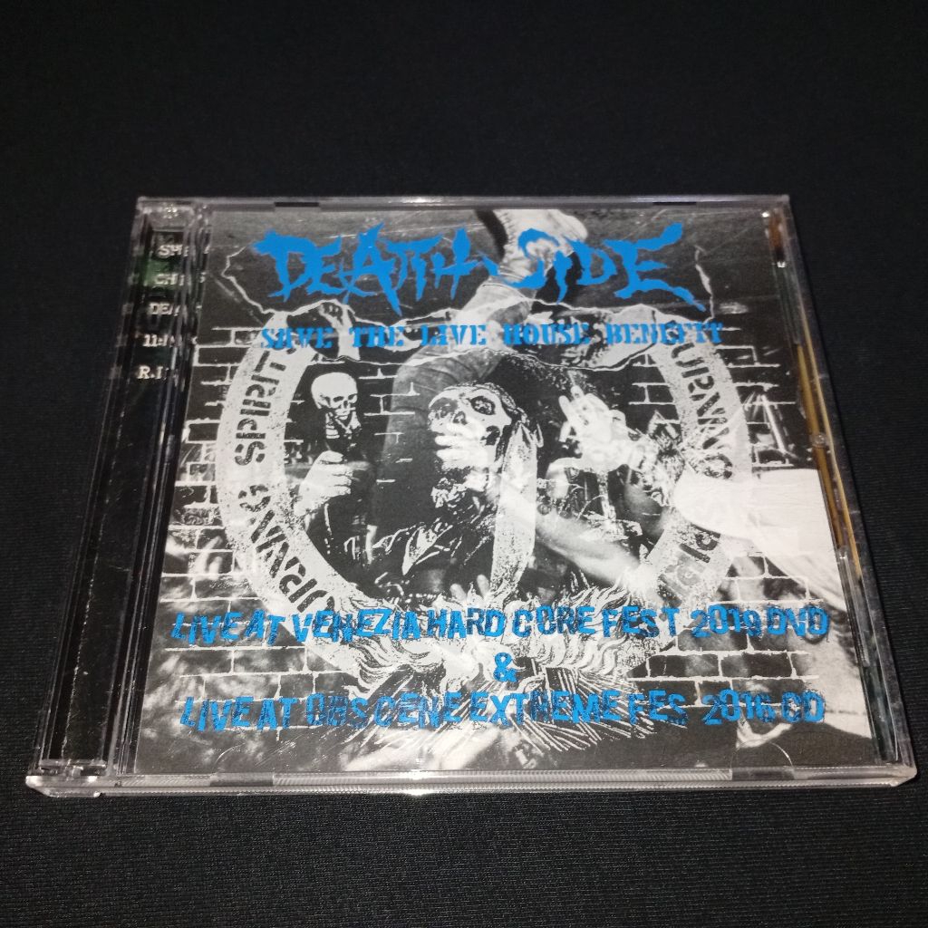 DEATH SIDE - Save The Live House Benefit CD + DVD Japanese Hardcore ...