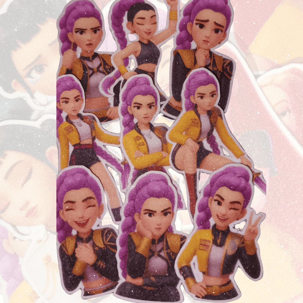 KPop Demon Hunters Waterproof Sticker - Rumi | Shopee Malaysia