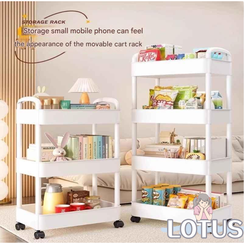 LOTUS Roll & Store: Premium Trolley Rack Organizer (DAVAO) | Shopee ...