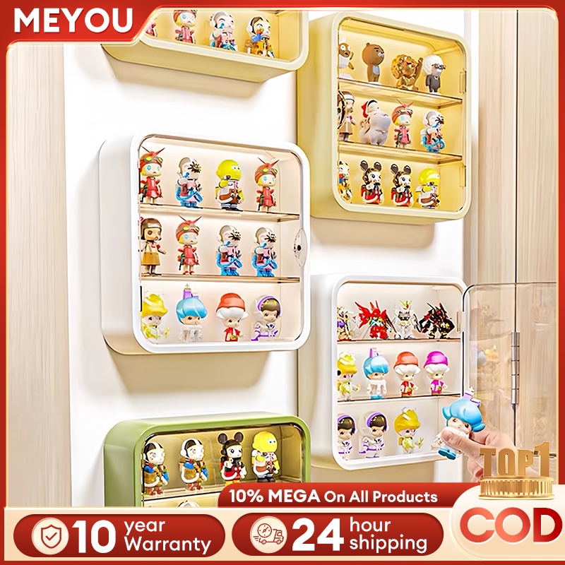 MEYOU Popmart Display Wall Mounted Blind Box Storage Display Shelf ...