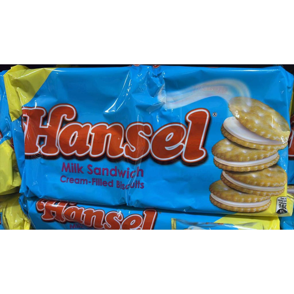 Hansel Milk Sandwich Cream-Filled biscuits 10x32g packs (320 grams ...