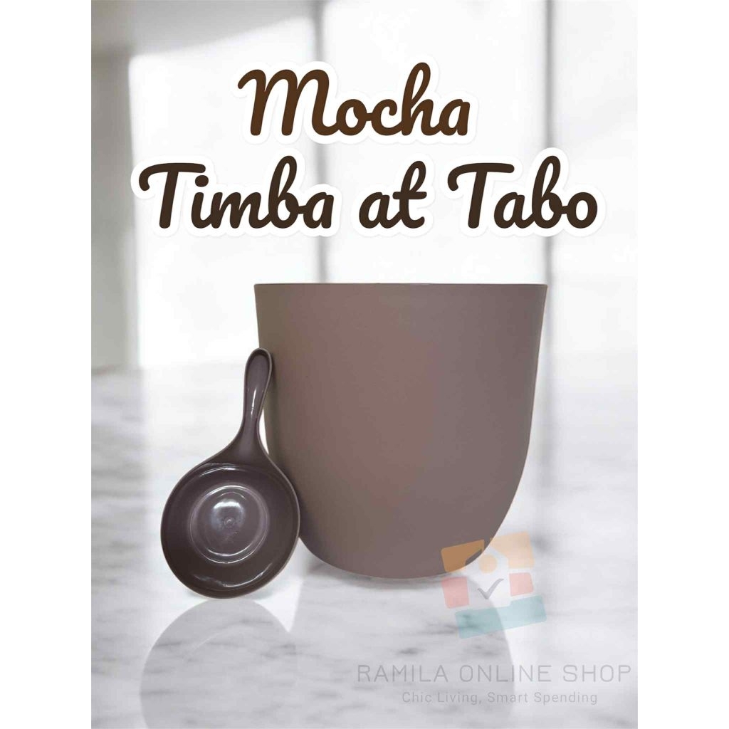 Aesthetic Jumbo Mocha Timba at Tabo Set | Home Must-Have | Home Buddies ...