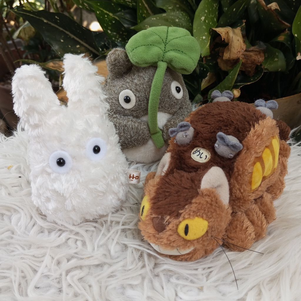 SUN ARROW My Neighbor Totoro Characters Japan Plush Toy SET