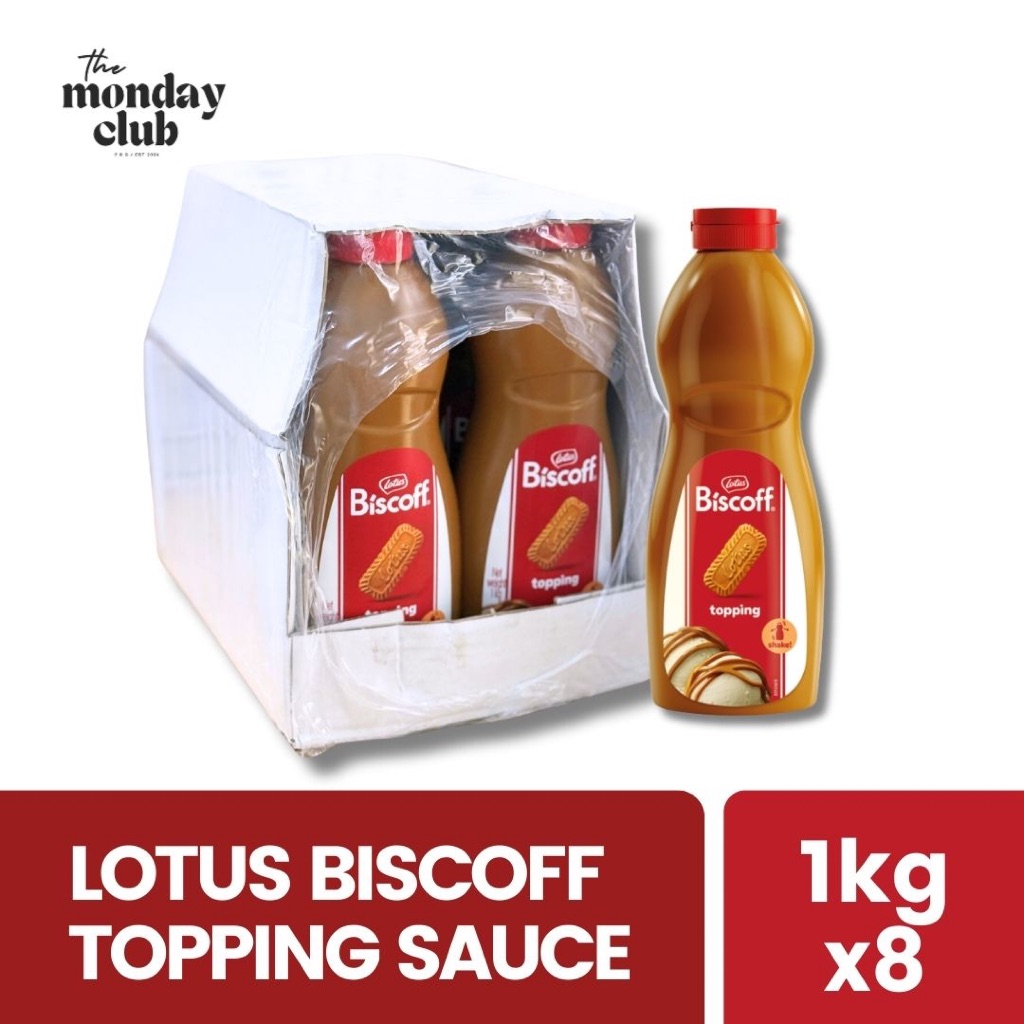 LOTUS BISCOFF TOPPING SAUCE (8X1KG) | Shopee Malaysia