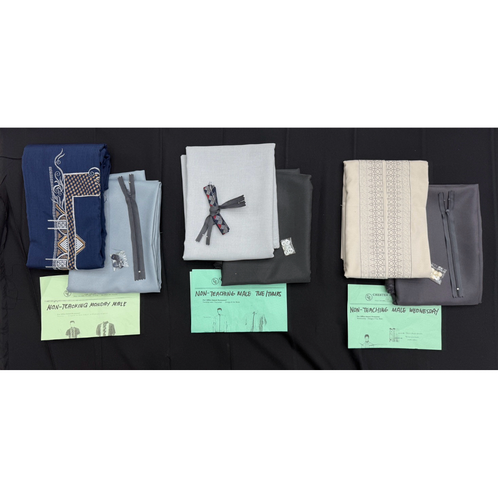 2025 DepEd NON-TEACHING MALE Teacher’s Uniform Set | Shopee Malaysia