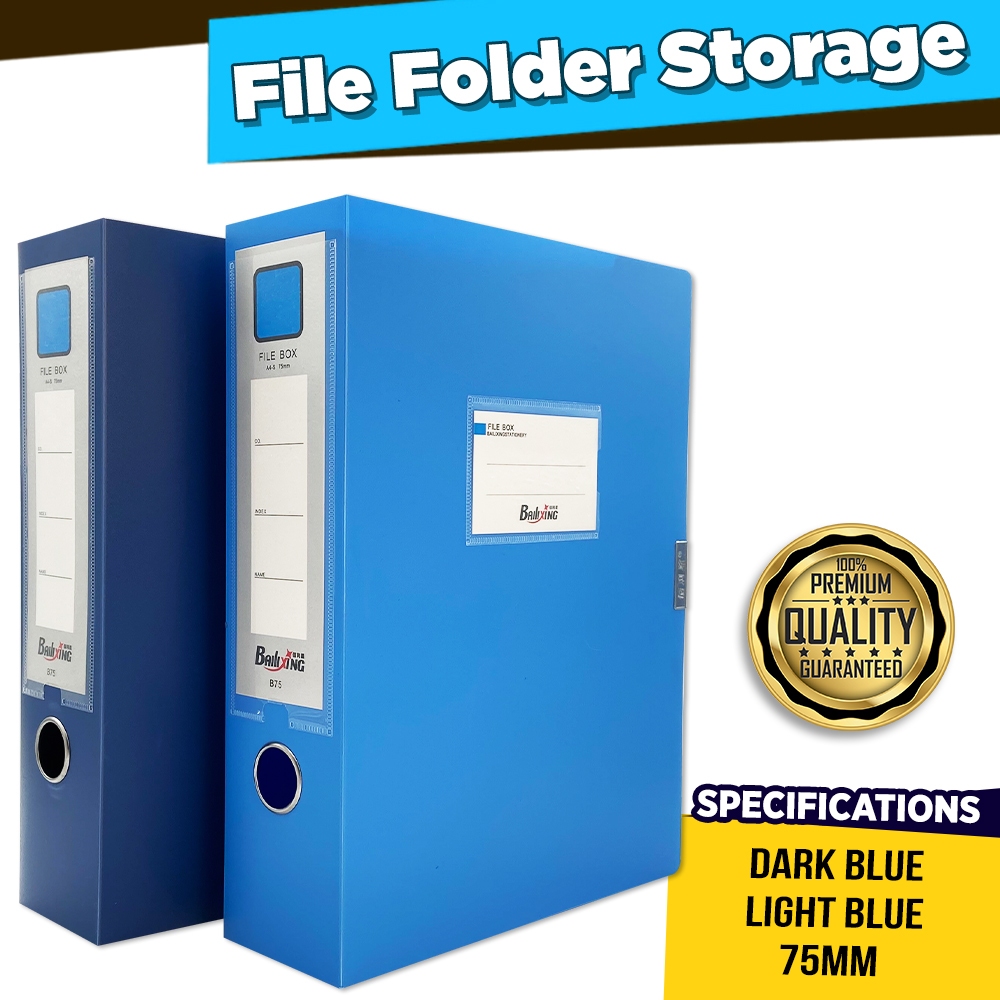 File Folder Box A4 Size Paper Organizer Document Organizer File Paper ...