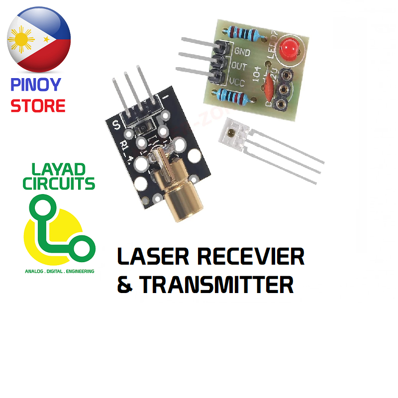 Laser Transmitter Module 650MM KY-008 & Laser Receiver 5V | Shopee Malaysia
