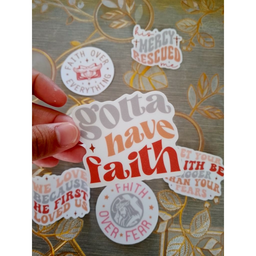 Bible Verse Die-Cut Waterproof Stickers | Shopee Malaysia