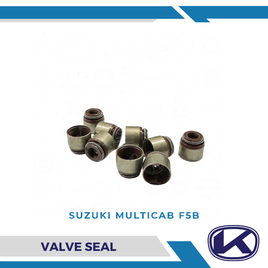 VALVE SEAL 9pcs/set for SUZUKI CARRY MULTICAB F5B Engine | Shopee Malaysia