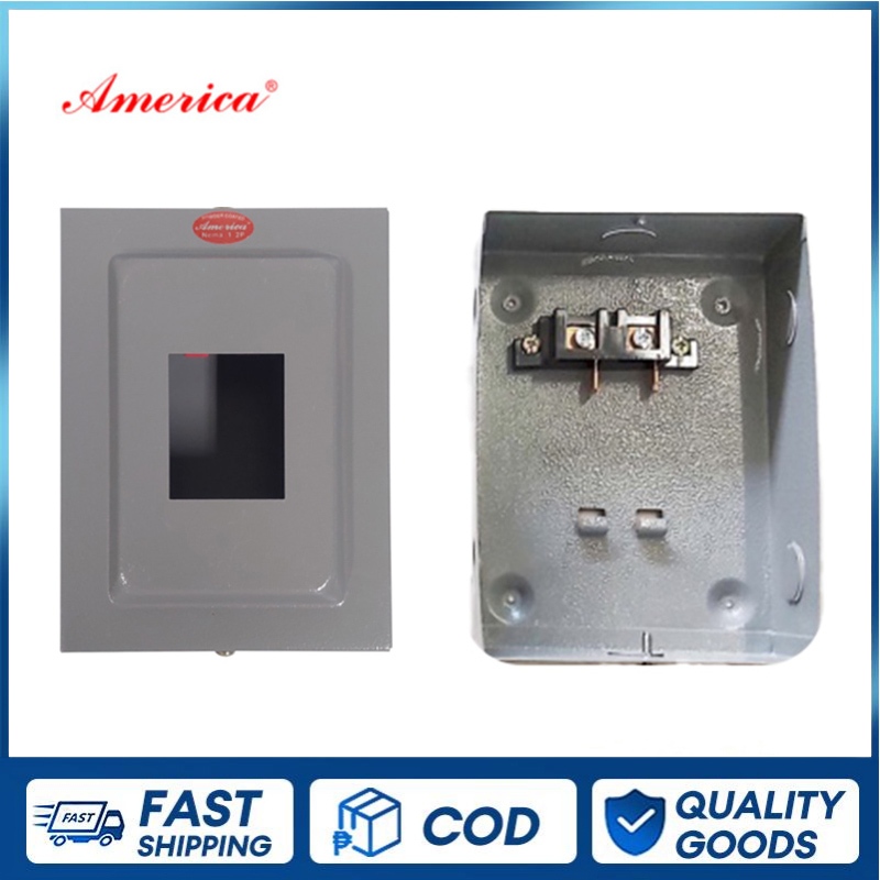America Panel Box Nema 1 TQD Enclosure 2 Pole Plug-In & Bolt-On ...