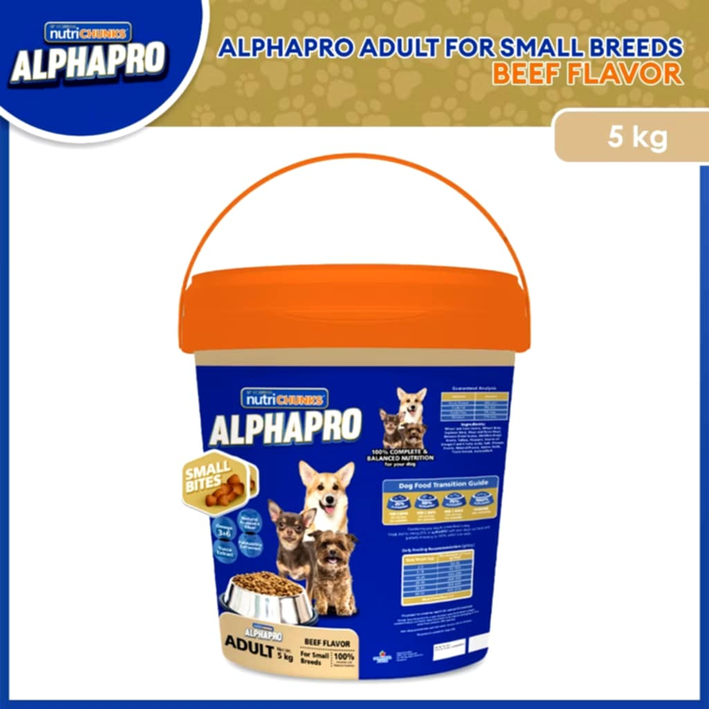 ALPHAPRO Small Bites Adult Beef 5kg | Shopee Malaysia