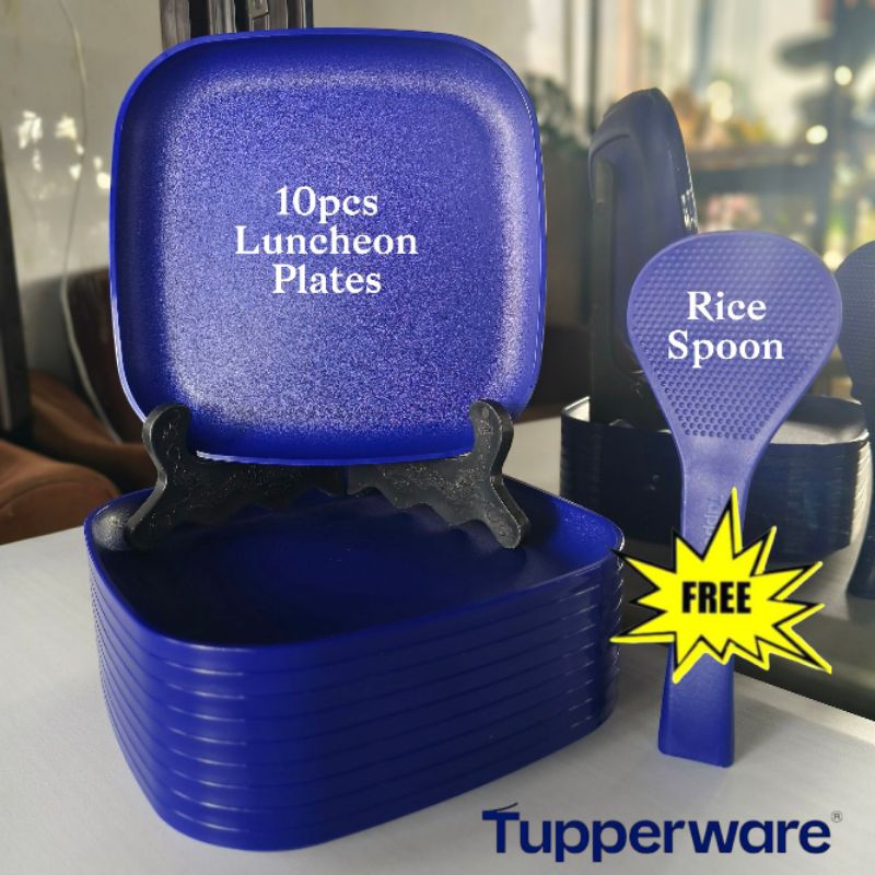 Tupperware Luncheon Plates 20cm (10pcs) | Shopee Malaysia