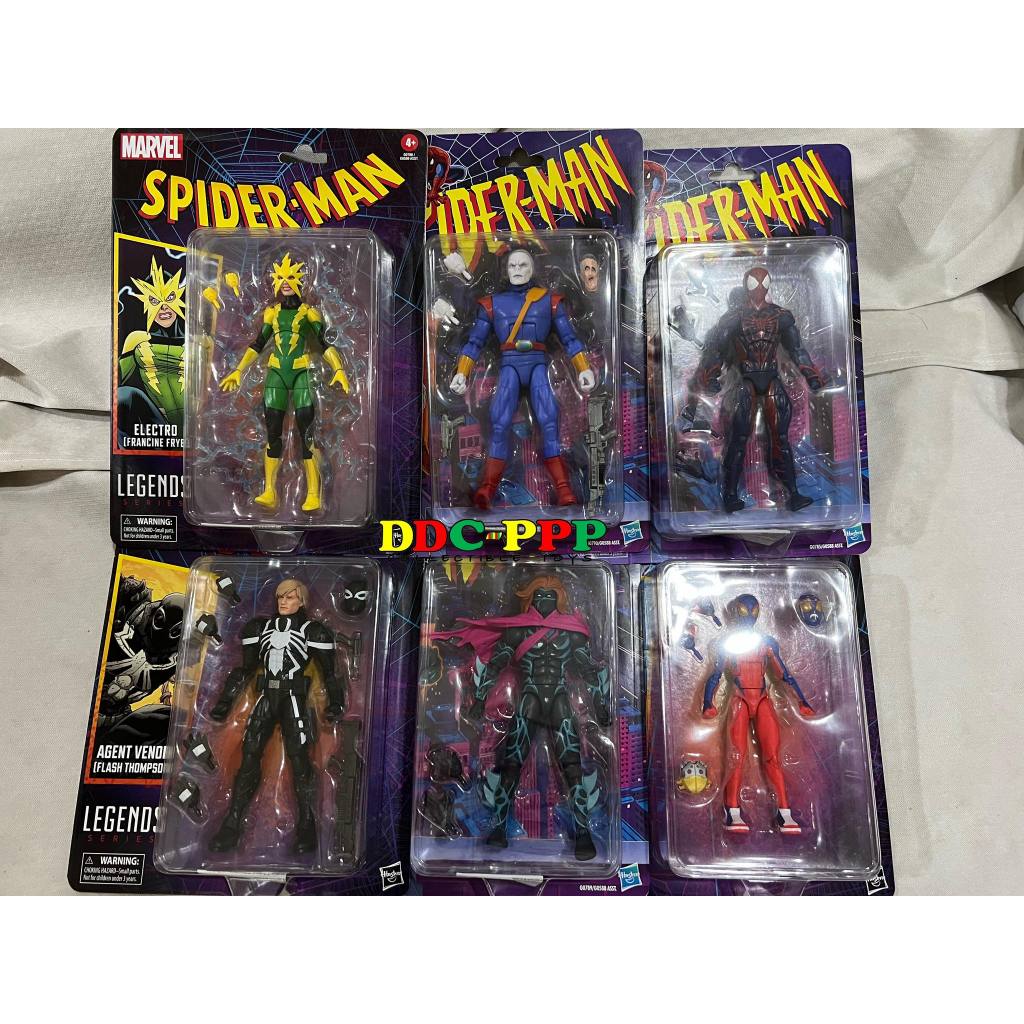 Marvel Legends Spider-Man Retro 6 Inch Action Figure Wave 5 - Marvel's...