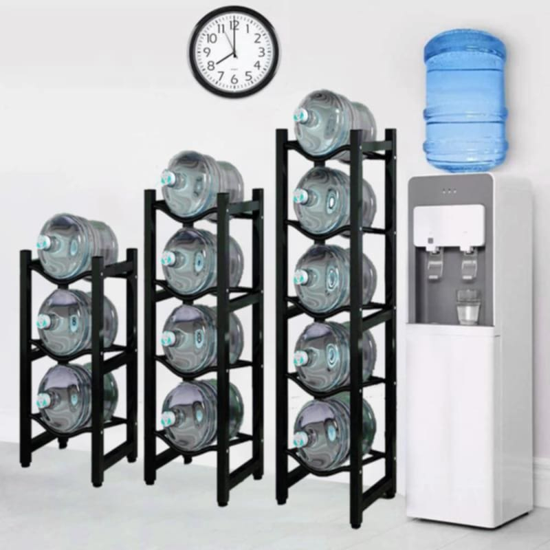 Jug Organizer Rack Stand 3/4/5 Layer Mineral Water Dispenser Rack Stand ...
