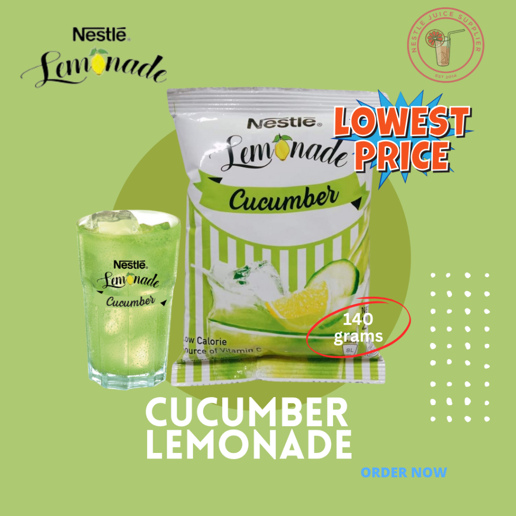 Nestle Cucumber Lemonade 140 grams | Shopee Malaysia