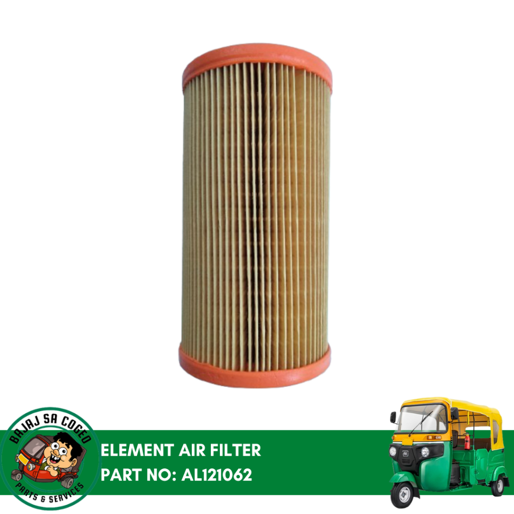 Element Air Filter Part No AL121062 for BAJAJ RE Compact FI FL & Maxima ...