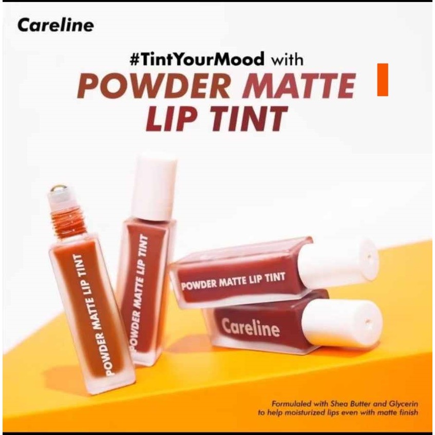 CARELINE POWDER MATTE LIPTINT AVAILABLE | Shopee Malaysia