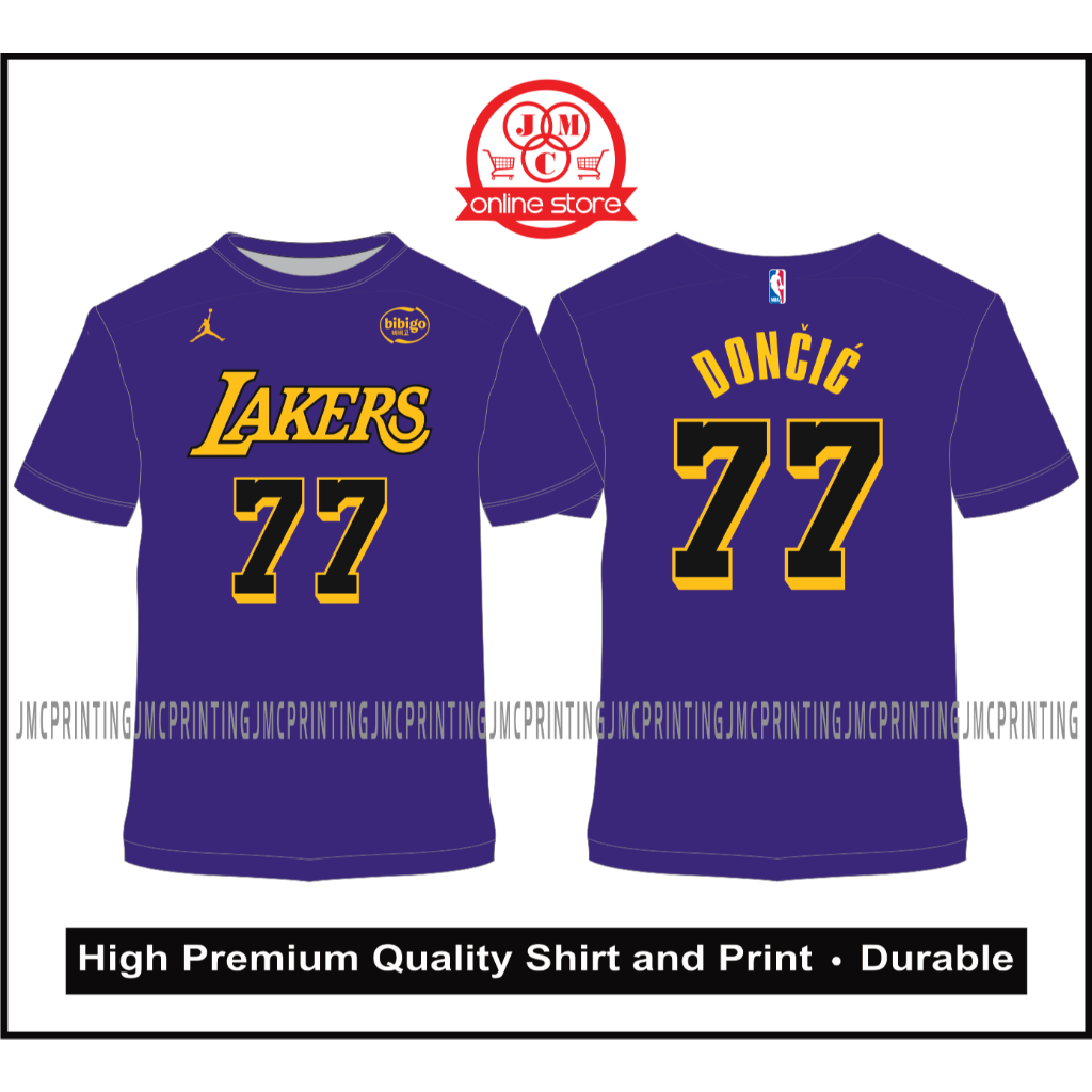 Cvc Cotton Luka-Doncic-LAKER$ Premium Quality T-Shirt | Shopee Malaysia