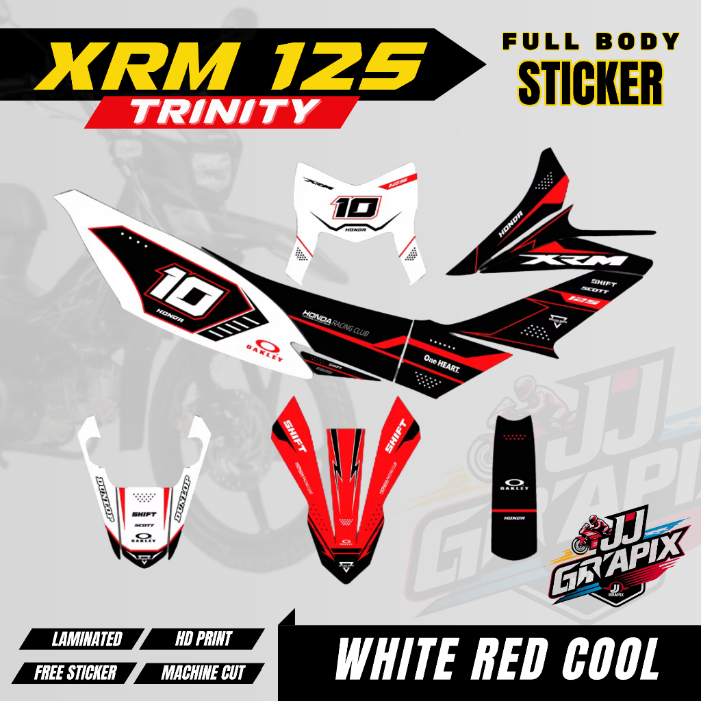 Honda XRM 125 Trinity Full Body Sticker 