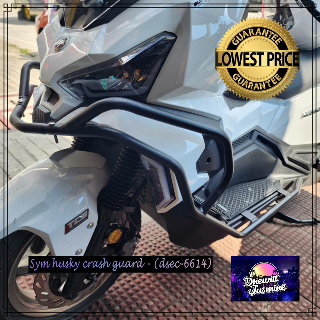 Sym husky SEC brand crash guard - (dsec-6614) | Shopee Malaysia