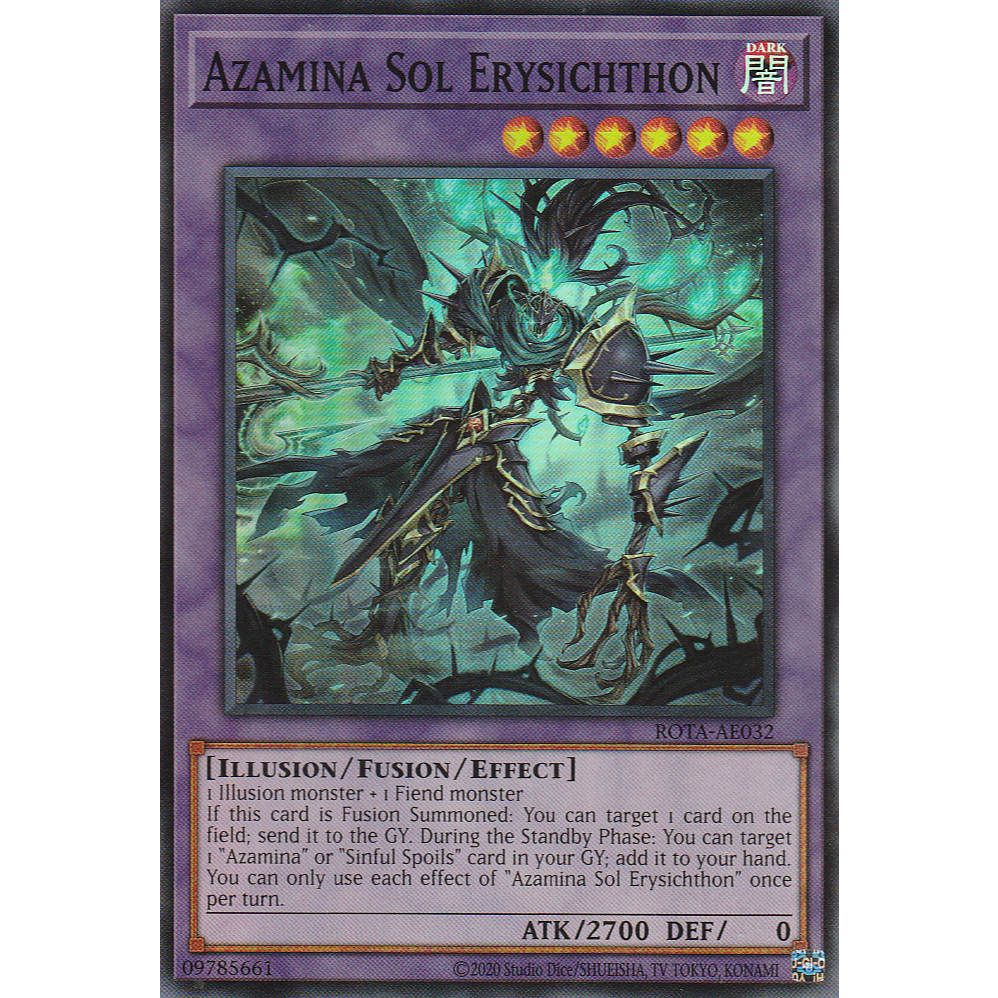 ROTA-AE032 Azamina Sol Erysichthon (SR) | Shopee Malaysia