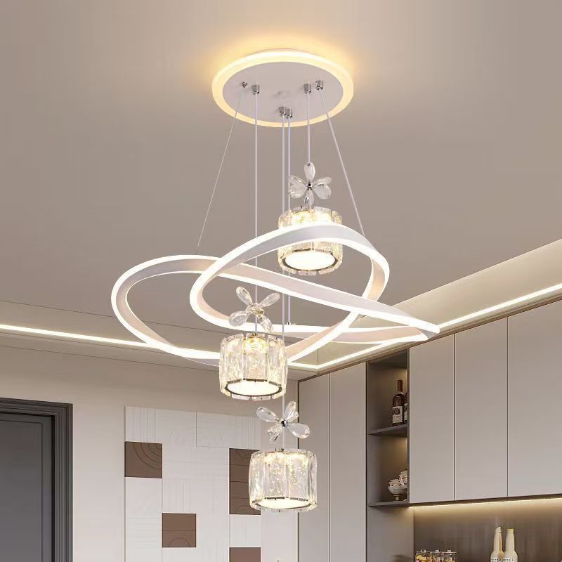 Restaurant pendant light LED bedroom pendant light Simple modern Nordic ...