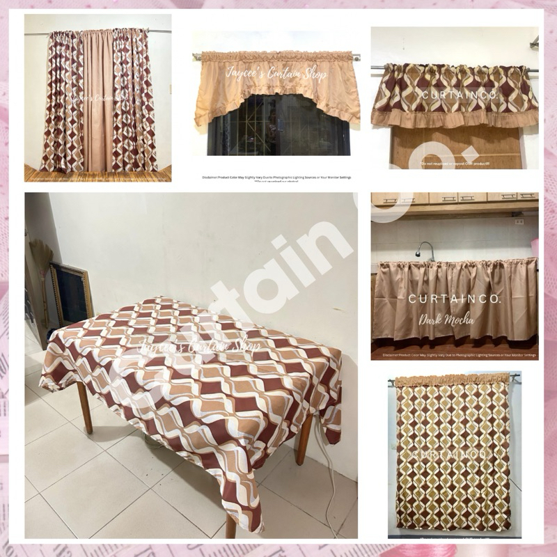 Curtain Co. | Color of the Year 2025 Dark Mocha Mouse Shade Abstract ...