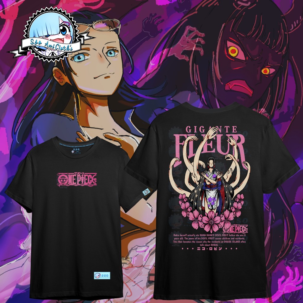 Anime Shirt - Nico Robin - One Piece | Shopee Malaysia