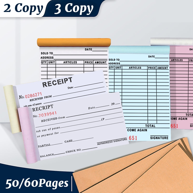 Carbonized Copy Paper Reproduction Delivery Receipt Paper Delivery ...