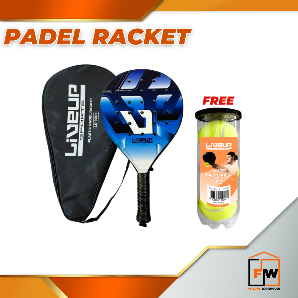 Live Up 9008 Graphite Padel Racket with free padel ball | Shopee Malaysia