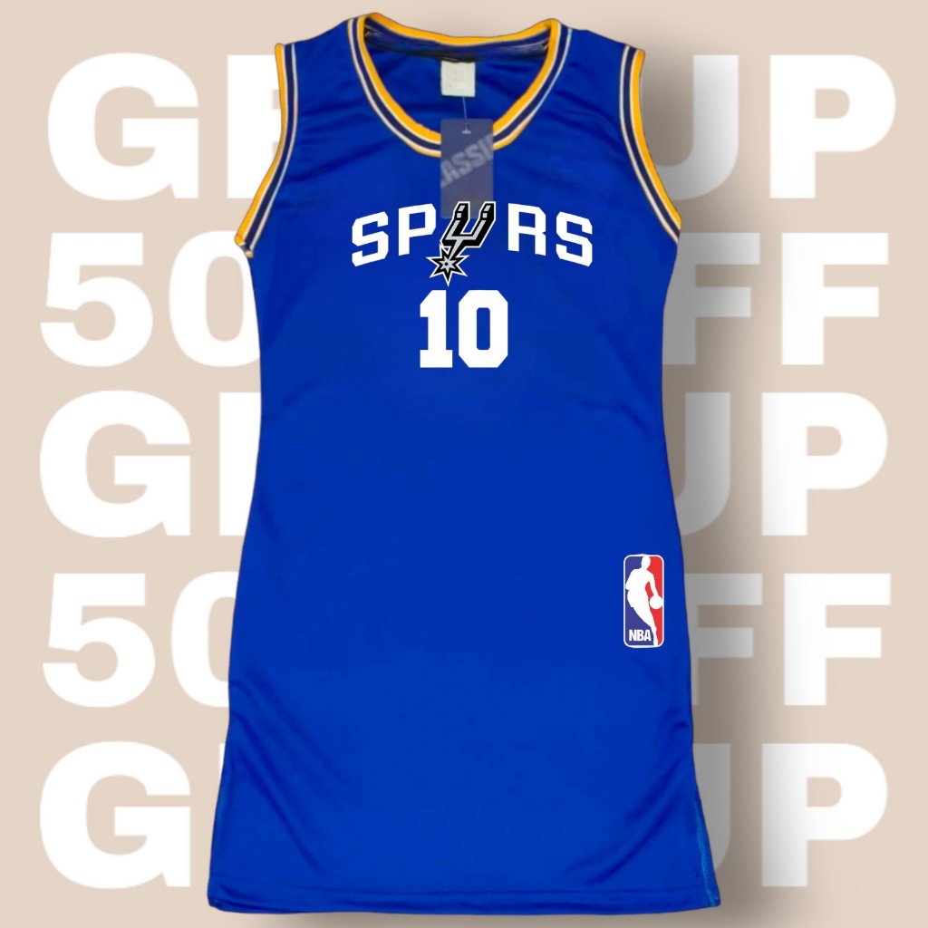 Spurs Jersey Dress For Women 2 Sizes