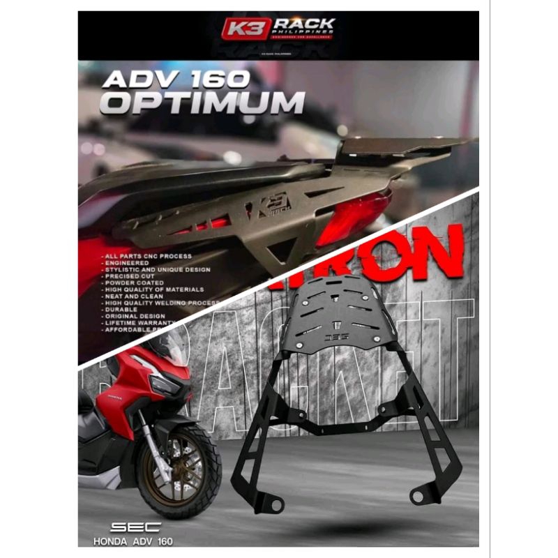 ADV 160 BRACKET SEC Q3 MEGATRON AND K3 Rack OPTIMUM | Shopee Malaysia