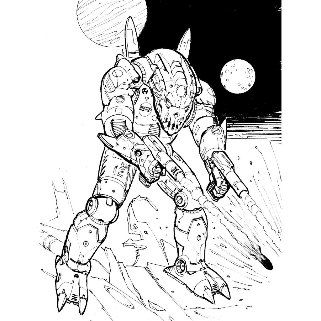 Orc ProtoMech (Battletech Proxy) | Shopee Malaysia
