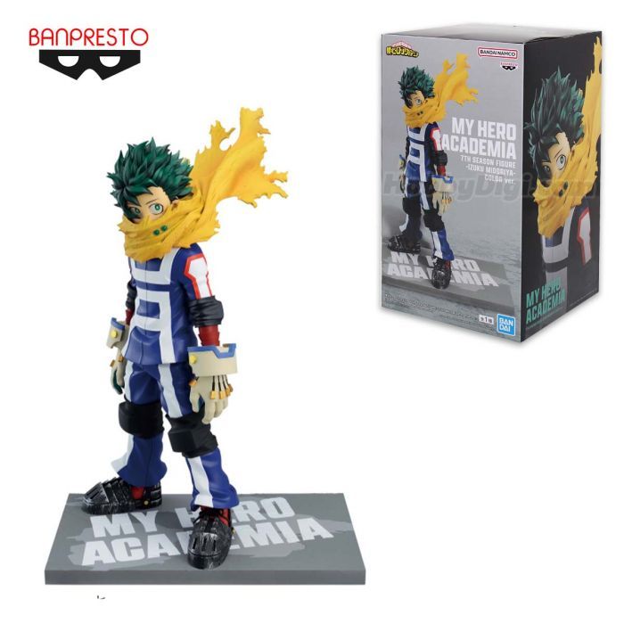 Banpresto Figure My Hero Academia – Izuku Midoriya Color 7th Season – Statuetta In PVC 24cm, Collezionabile Ufficiale, Confezione Sigillata - 5