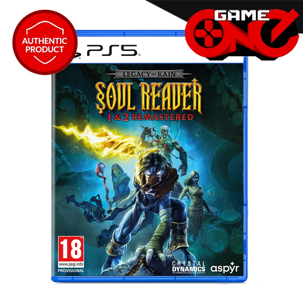 PS5 Legacy of Kain Soul Reaver 1&2 Remastered Standard Edition [R2 ...
