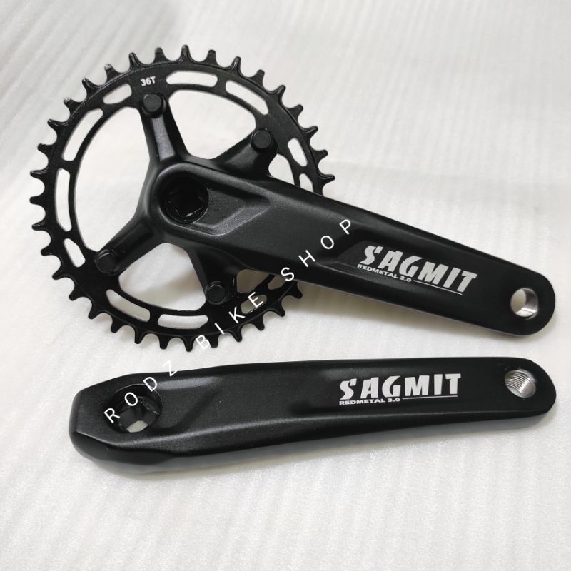 (New arrival) Sagmit REDMETAL 3.0 Crank Set 1x36t Mountain bike Square ...