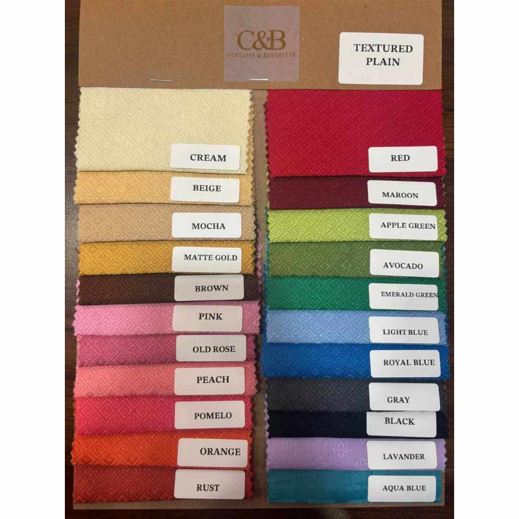 TEXTURED PLAIN COLOR | PER PANEL | Shopee Malaysia