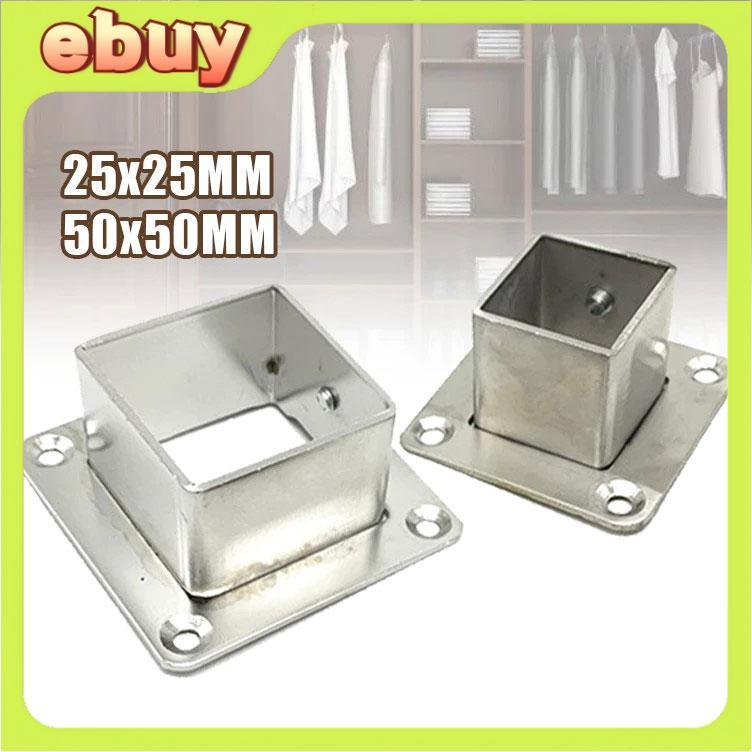 Stainless Steel Flange Anchor Base Heavy Duty Post Bracket Deck Railing ...