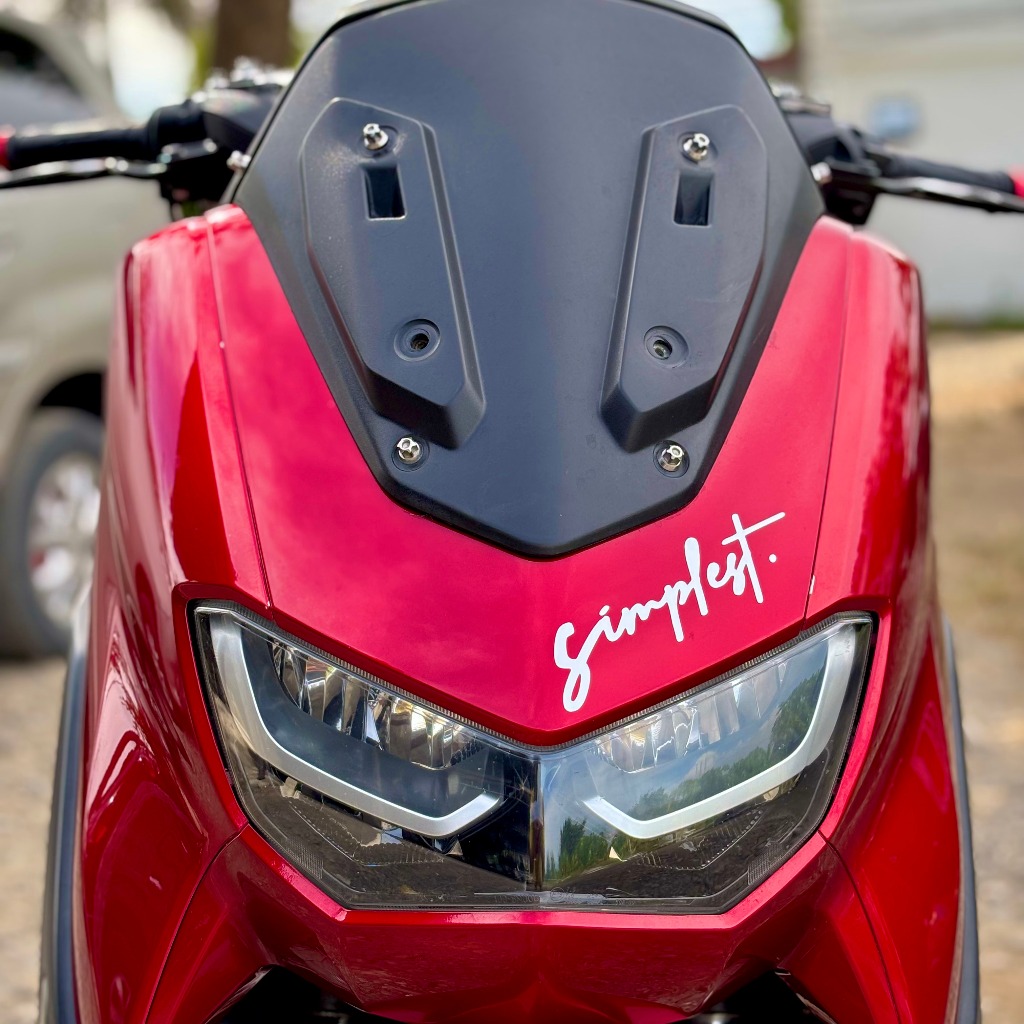 Simplest Cursive Sticker Decals Cutout Vinyl Waterproof | Shopee Malaysia