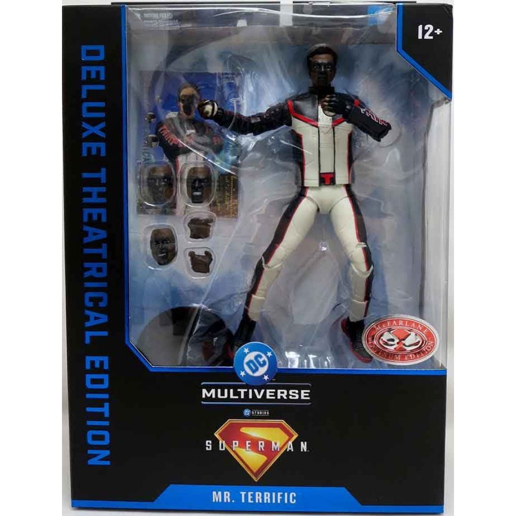 Mcfarlane DC Superman Movie Mr. Terrific 7 Inch Action Figure | Shopee ...