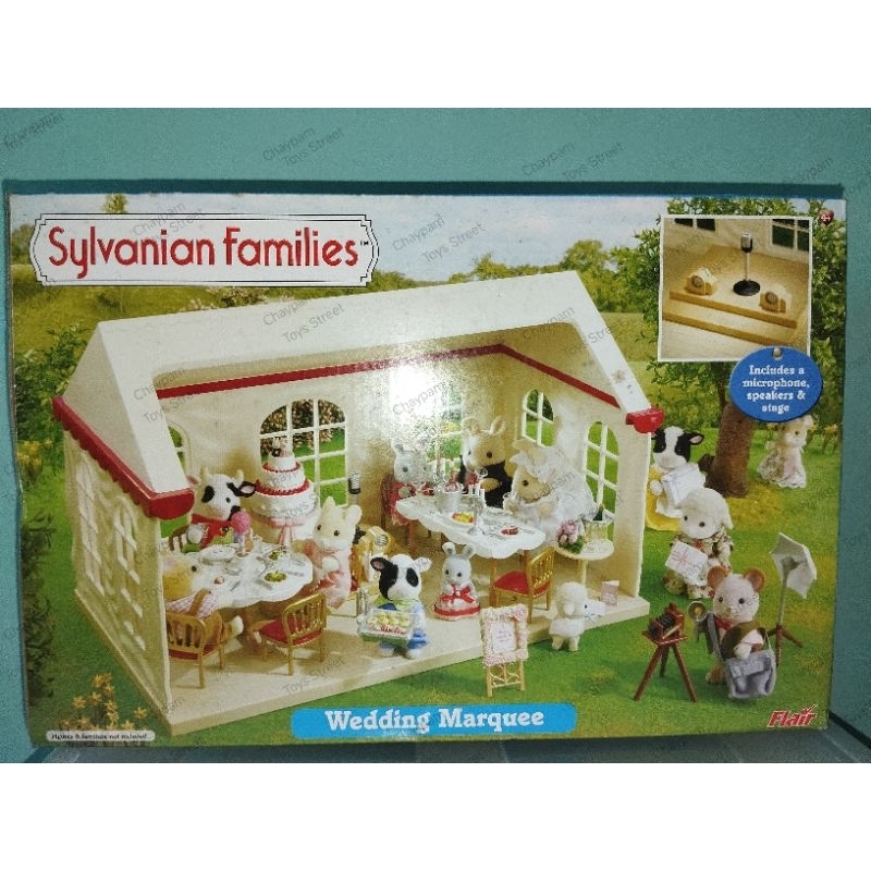 Sylvanian Families Red Wedding Marquee