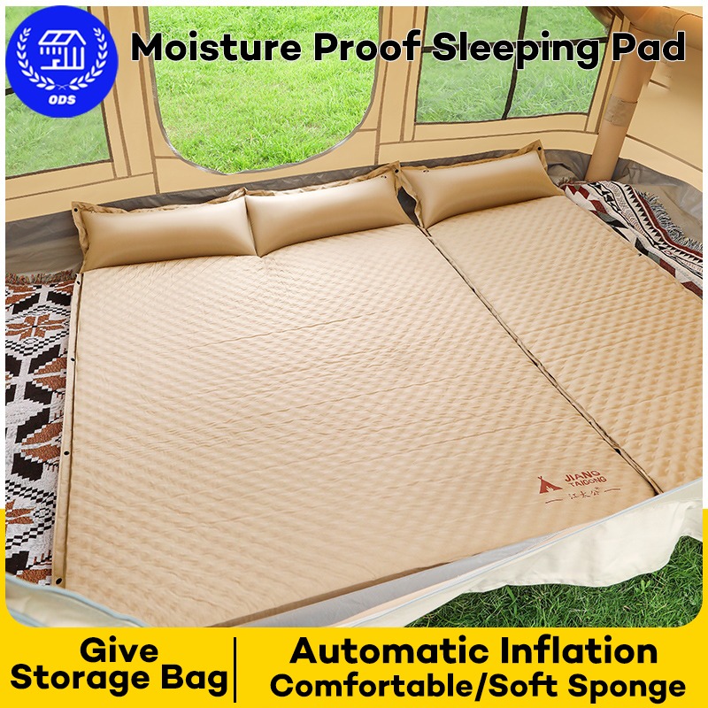 ODS Air Bed With Automatic Pump for camping tent Single/Double