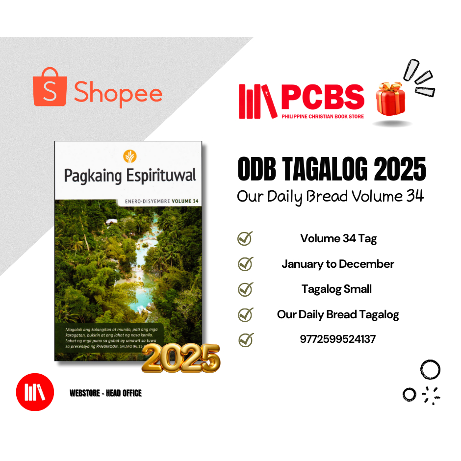 PCBS Our Daily Bread Tagalog 2025 Volume 34 (ANNUAL EDITION SML) ODB