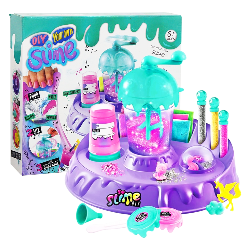 Kit Slime DIY Thedttoy - 500ml Avec 26 Accessoires | Cadeau Enfant 6+ Ans | Anniversaire, Fête