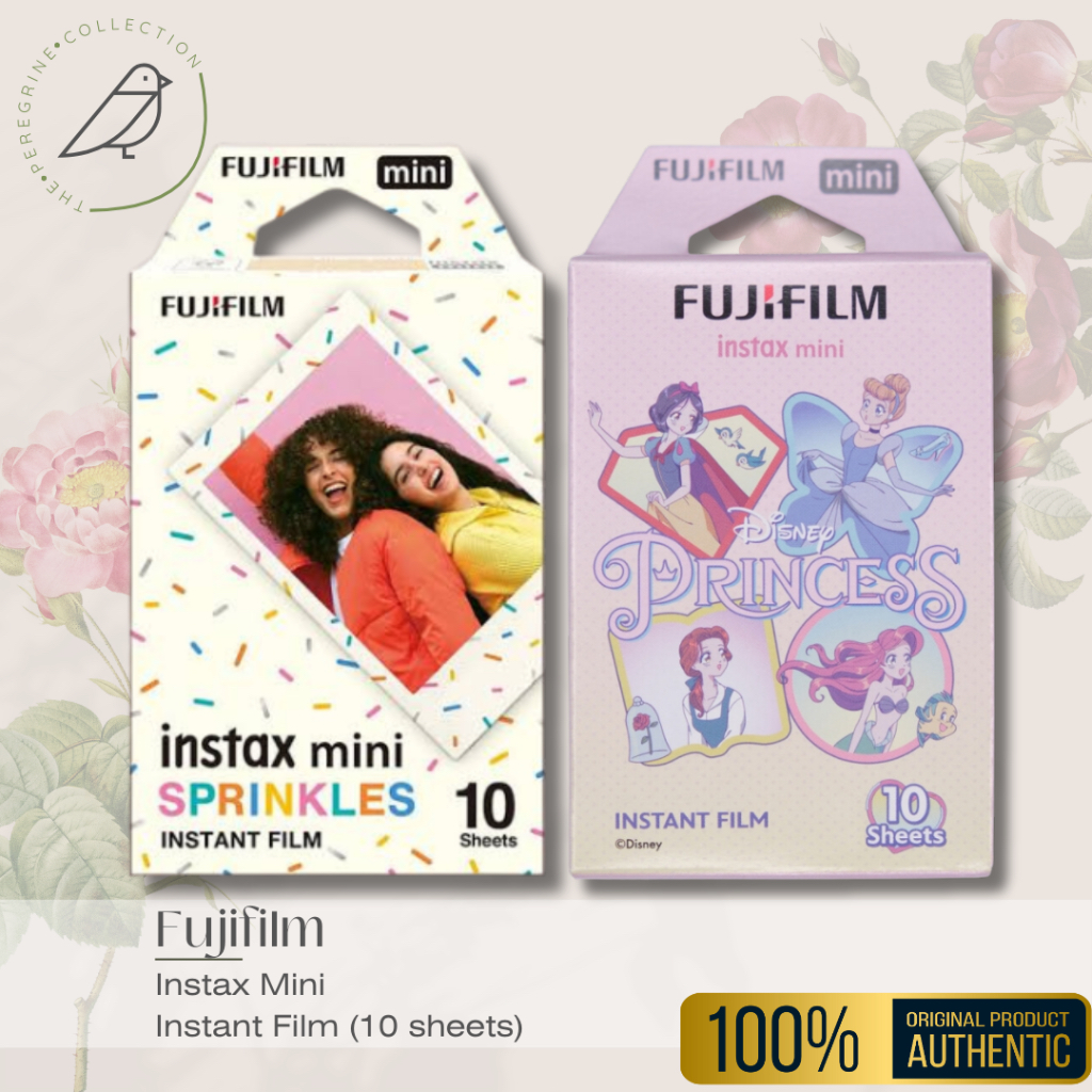 Fujifilm Instax Mini Instant Film Sprinkles Disney Princess Manga Anime ...
