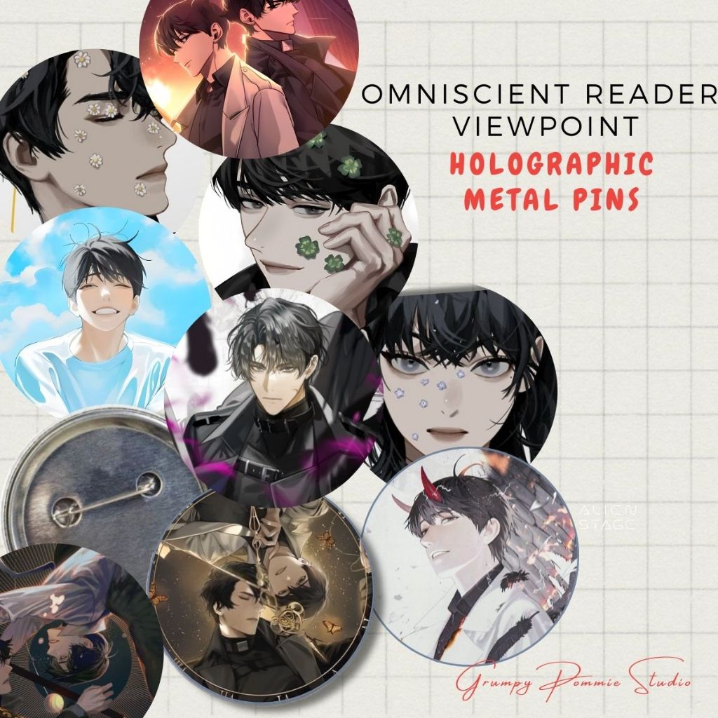Omniscient Reader Viewpoint Metal Button Pins / Tin Badge / ORV Fanmade ...
