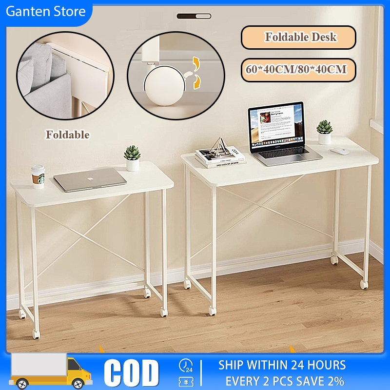 Removable Study Table With Wheels Student Study Table Portable Office ...
