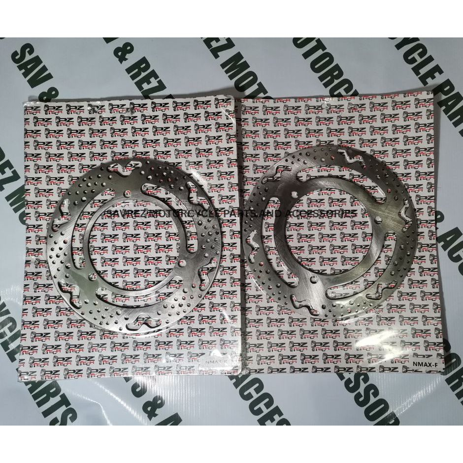 PZ TECH ROTOR DISC/ BRAKE DISCPLATE (FRONT& REAR) SET FOR NMAX V1/V2 ...